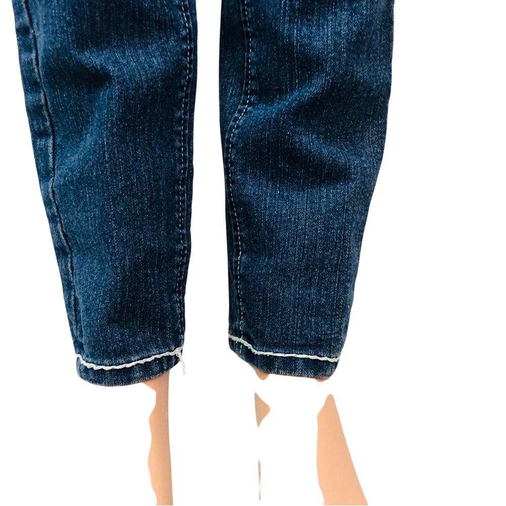 Vintage Y2k Papaya Bling Pocket Denim Jeans Flattering Skinny Silhouette - Picture 7 of 16
